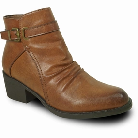 Lace Up Waterproof Shoe KOZI Canada Waterproof Women Boot HF2325 Ankle Dress Boot Brown