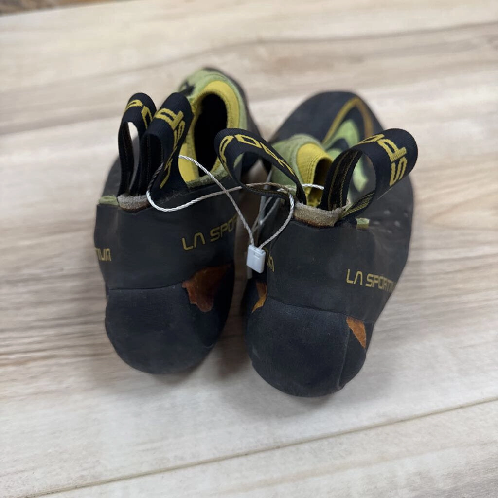 La Sportiva - Unisex Cobra Climbing Shoes - MSRP $210: Yellow / Green-unisex-M4.5 / W5.5 Best Climbing Shoes Thin Feet