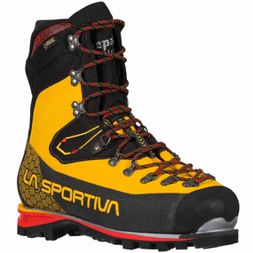 La Sportiva Nepal Cube GTX Mountaineering Boot Men's Black Diamond Hemp Climbing Shoe