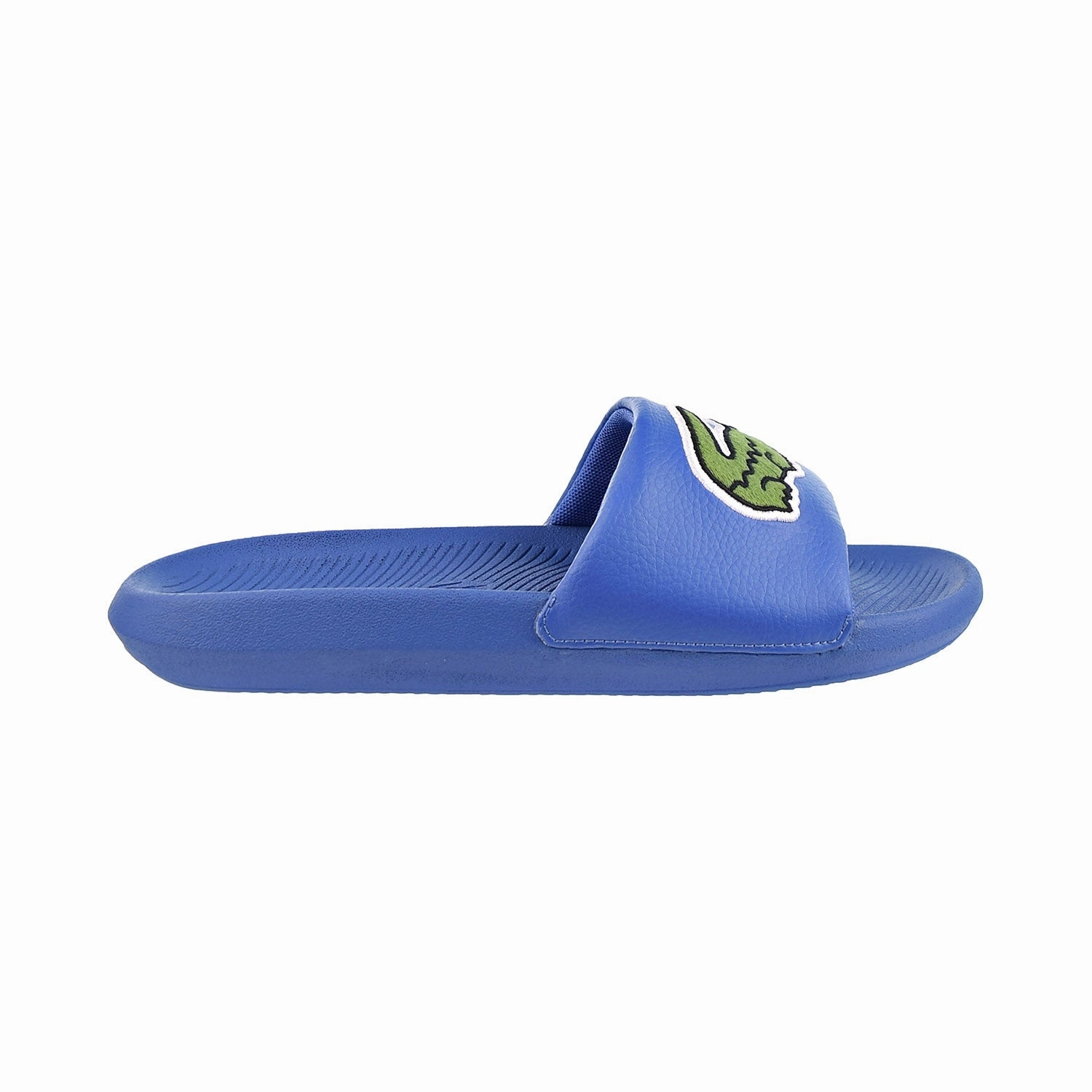 Lacoste Croco Slide 0922 2 CMA Men's Slides Blue/Green Sandals For Europe