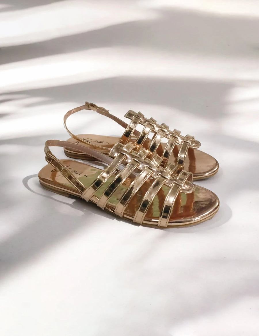 Ladies Flat Sandal Vans Shoes Flat