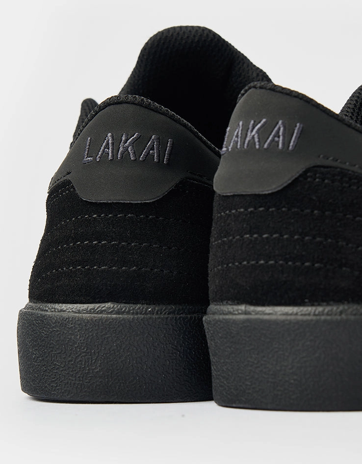 Light Skate Shoes Lakai Cambridge Skate Shoes - Black/Black Suede