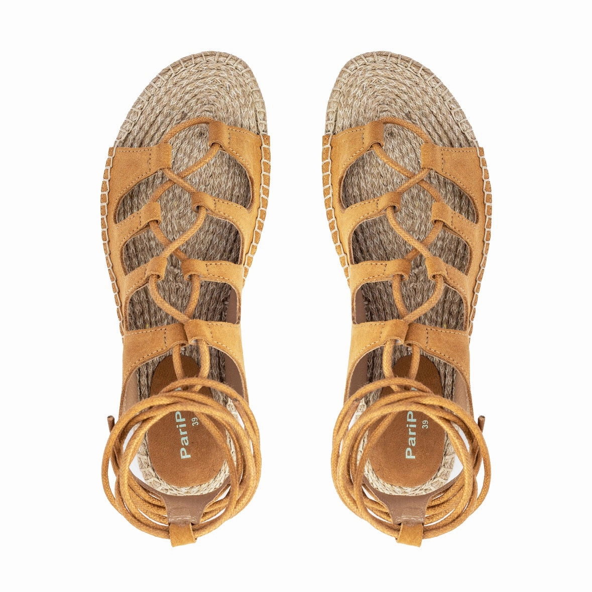 Espadrille Marseille Gladiator Sandals Tan