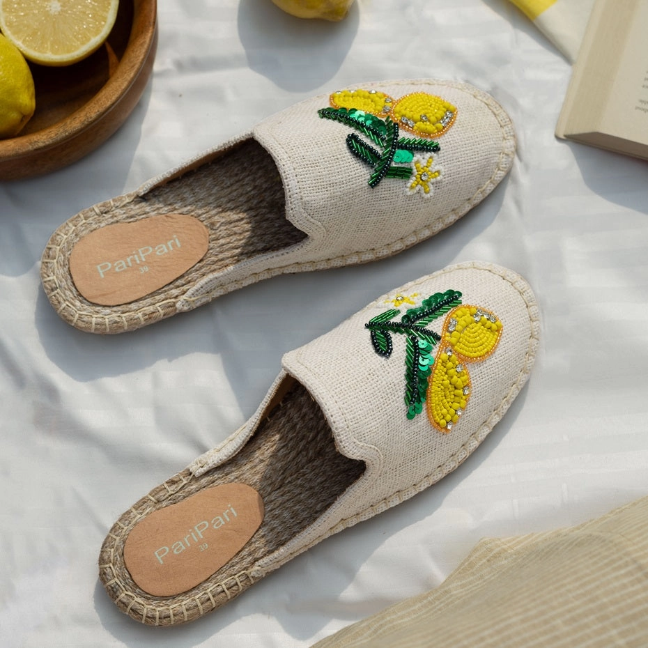 Mason Platform Espadrille Lemoncello Espadrilles Off white Flats