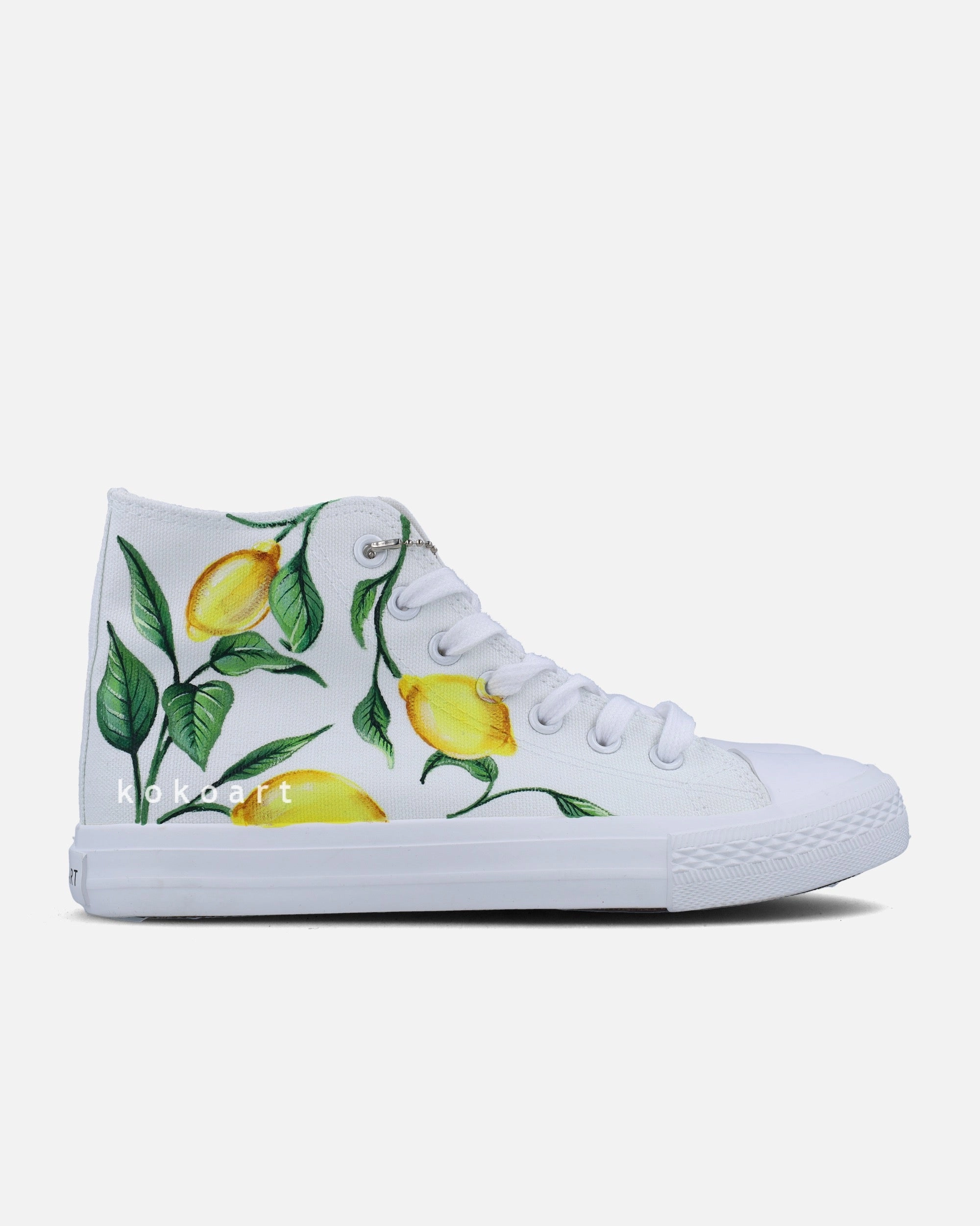 Lemons Hand Painted Shoes