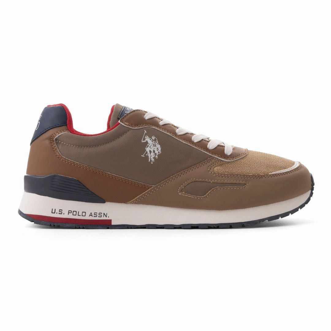 U.S. POLO ASSN. TABRY 006RL-TANRED Casual Sneaker Dress Shoes