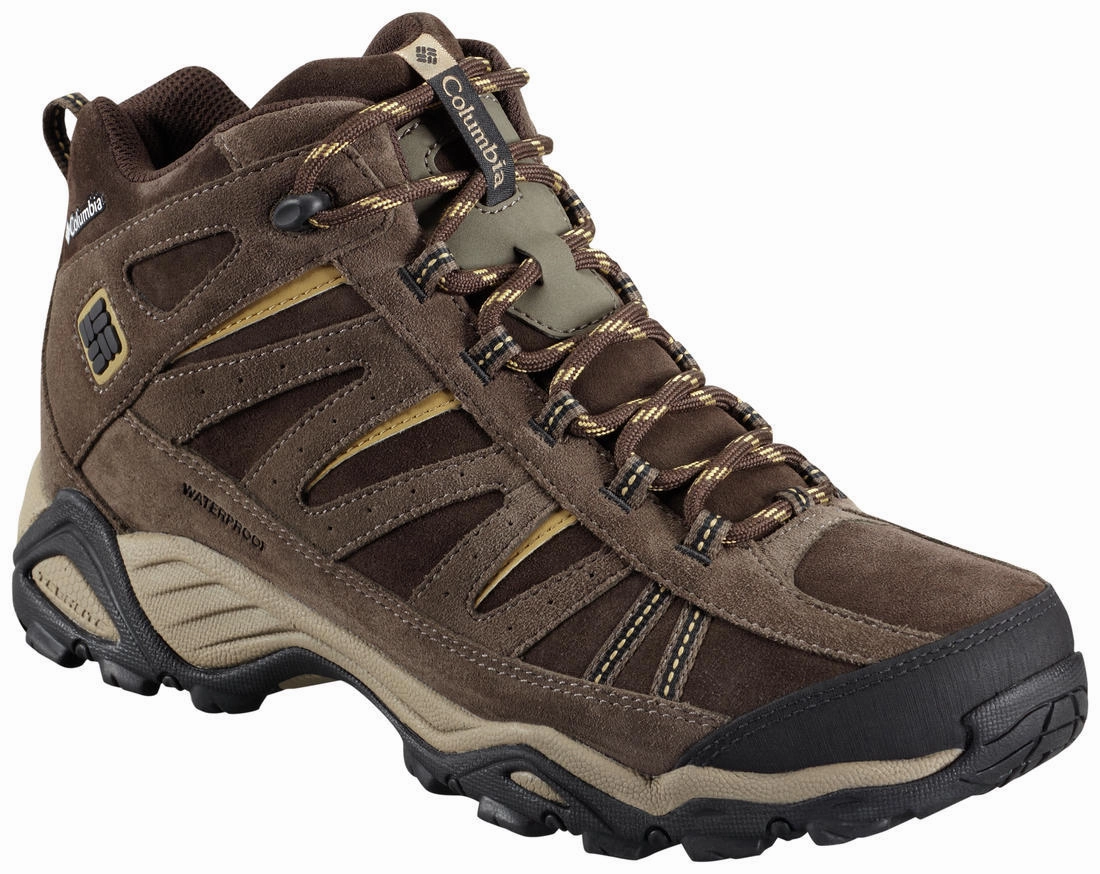 Best Comfortable Hiking Shoes Columbia Men Brown NORTH PLAINS MID LEATHER WATERPROOF