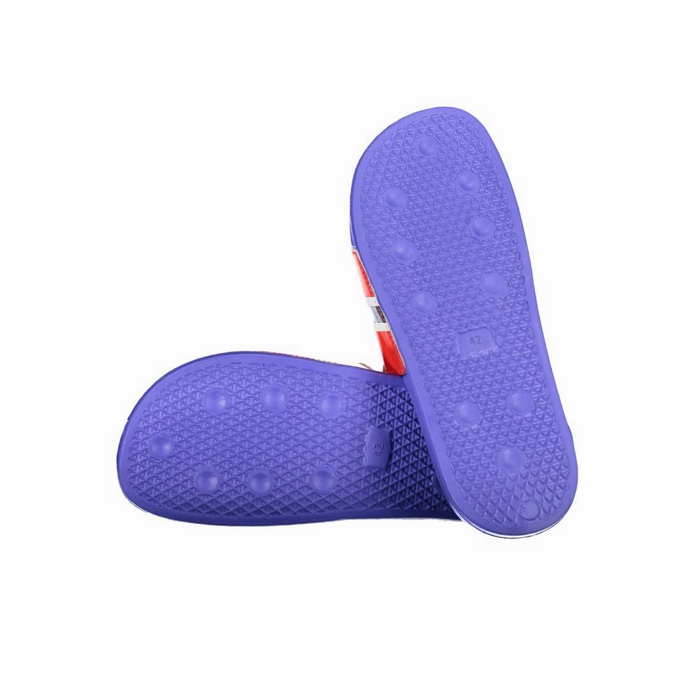 High-heel Strappy Sandals Norway 1963 Blue Plastic Men Sandal