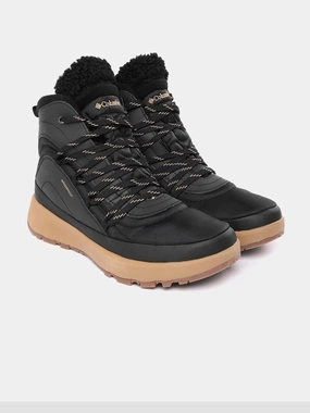 Waterproof Insulated Shoes Columbia Women Black RED HILLS OMNI-HEAT