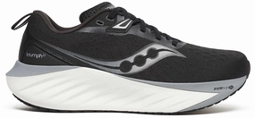 Saucony Triumph 22 Womens Running Shoes - Black Maximum Cushion Running Shoes