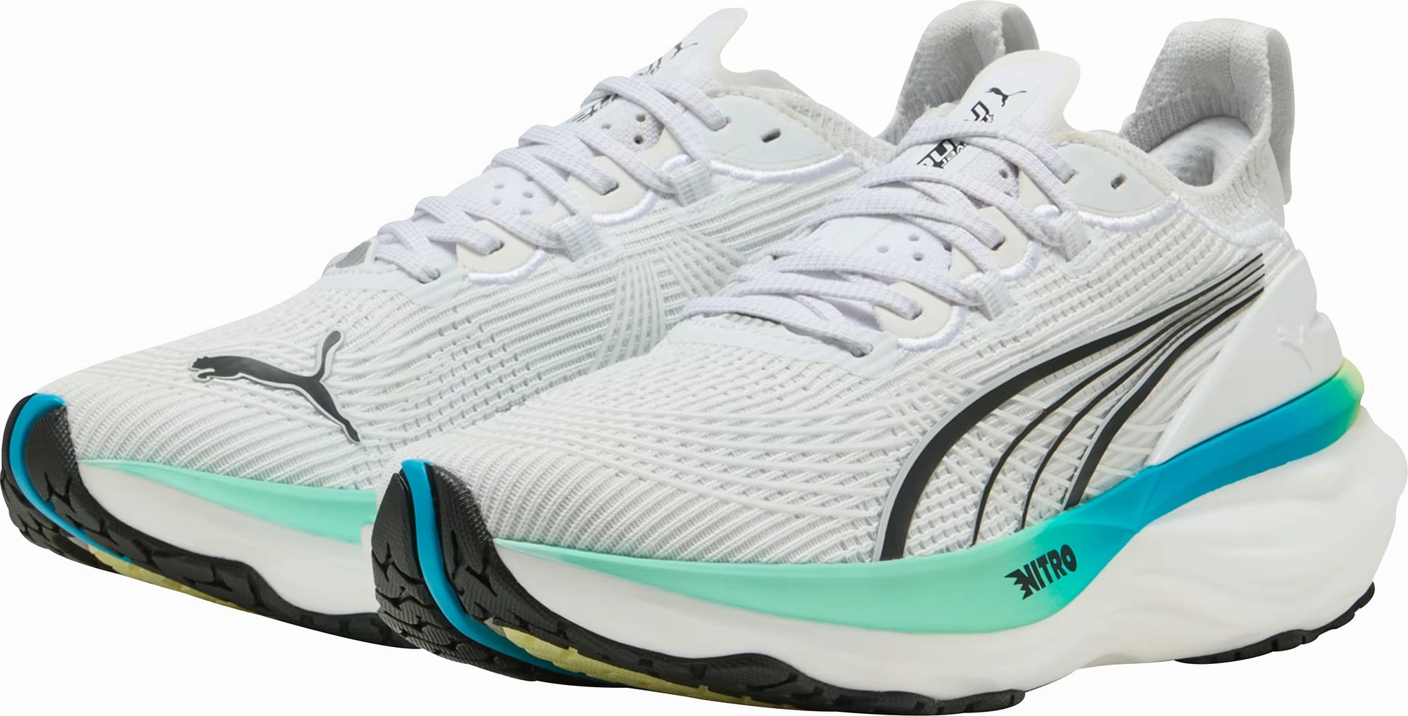 Designer Running Shoes Puma ForeverRun Nitro 2 Womens Running Shoes - White