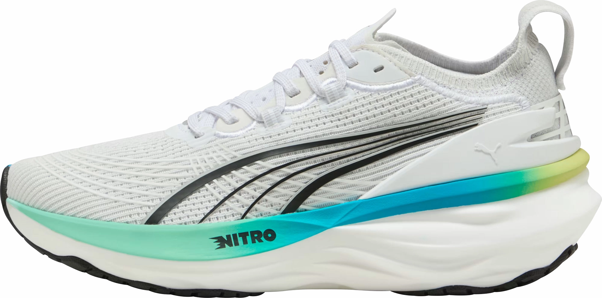 Puma ForeverRun Nitro 2 Womens Running Shoes - White Track Running Shoes