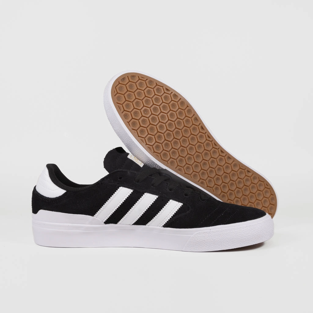 Adidas Shoe Tester Adidas Skateboarding - Busenitz Vulc 2 Shoes - Core Black / Footwear White