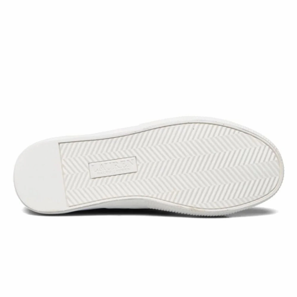 Sb Sneakers Ralph Lauren Janson II Leather Women - WHTPNK