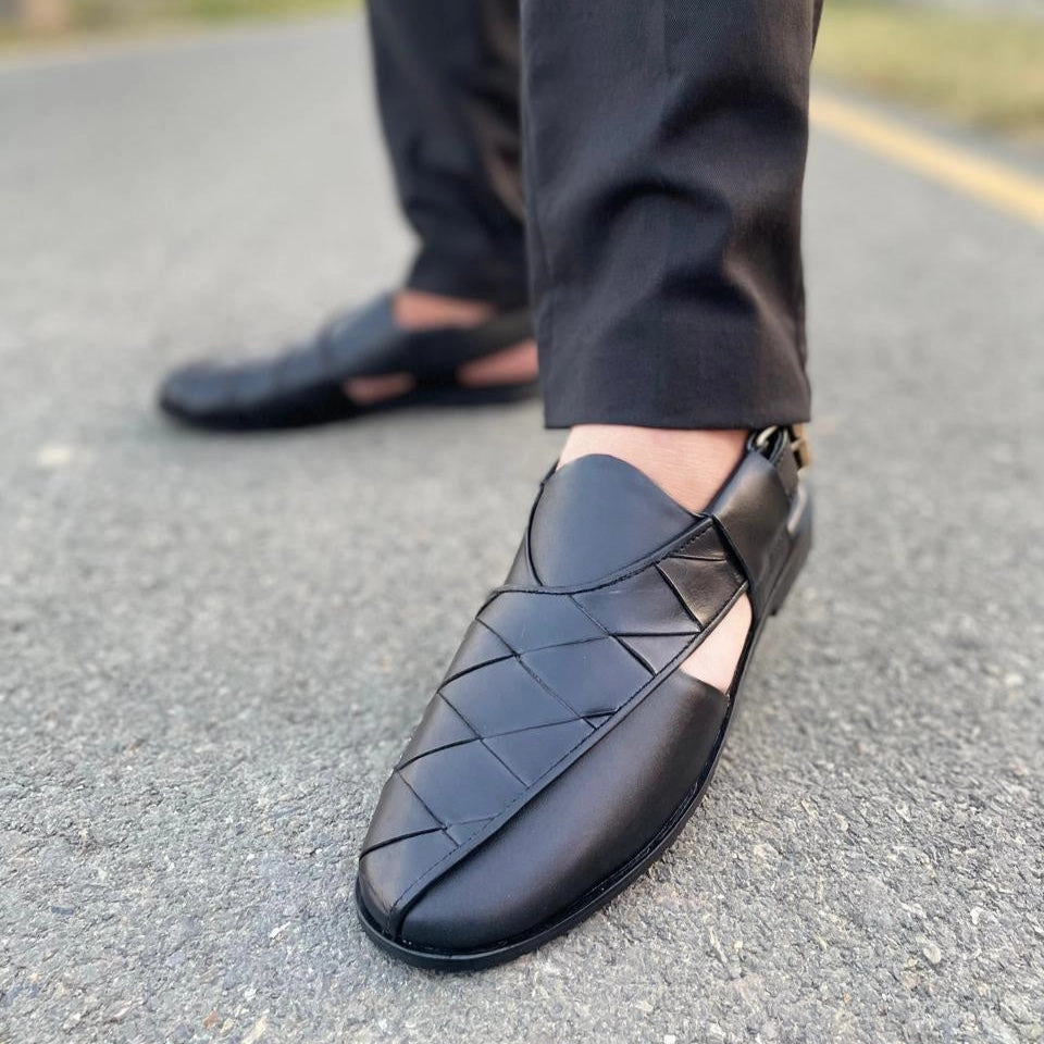 Ballet Slippers Split Sole LS Pure leather Handmade BareCraft Peshawari Sandal LS-155