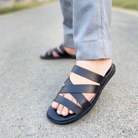 Puta Slippers LS Pure Leather Handmade EcoStrides Chappal LS-150