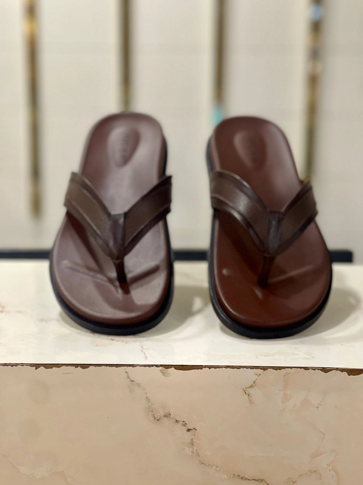 LS Pure Leather Handmade Repo - TM 364 Velvet Prince Albert Slippers