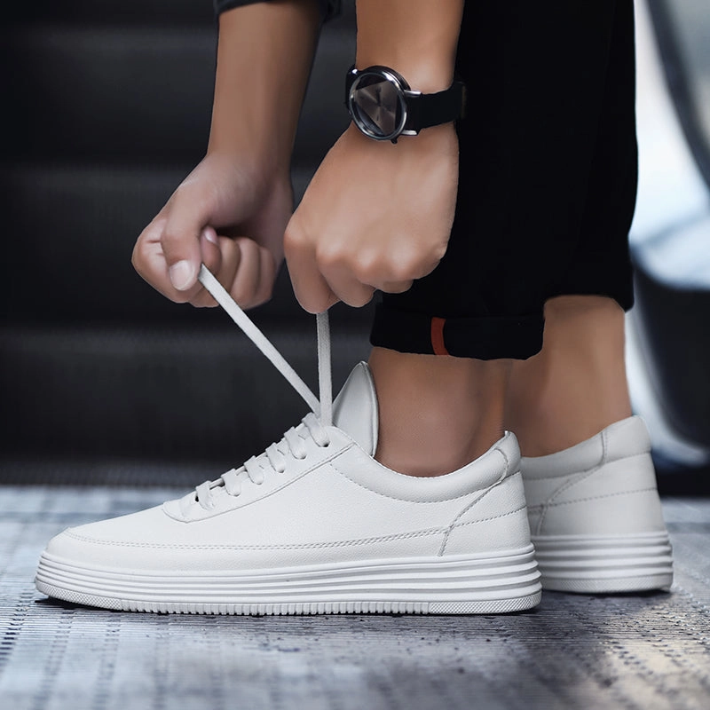 Flat Feet High Heel Shoes Luxury Style Men Shoes