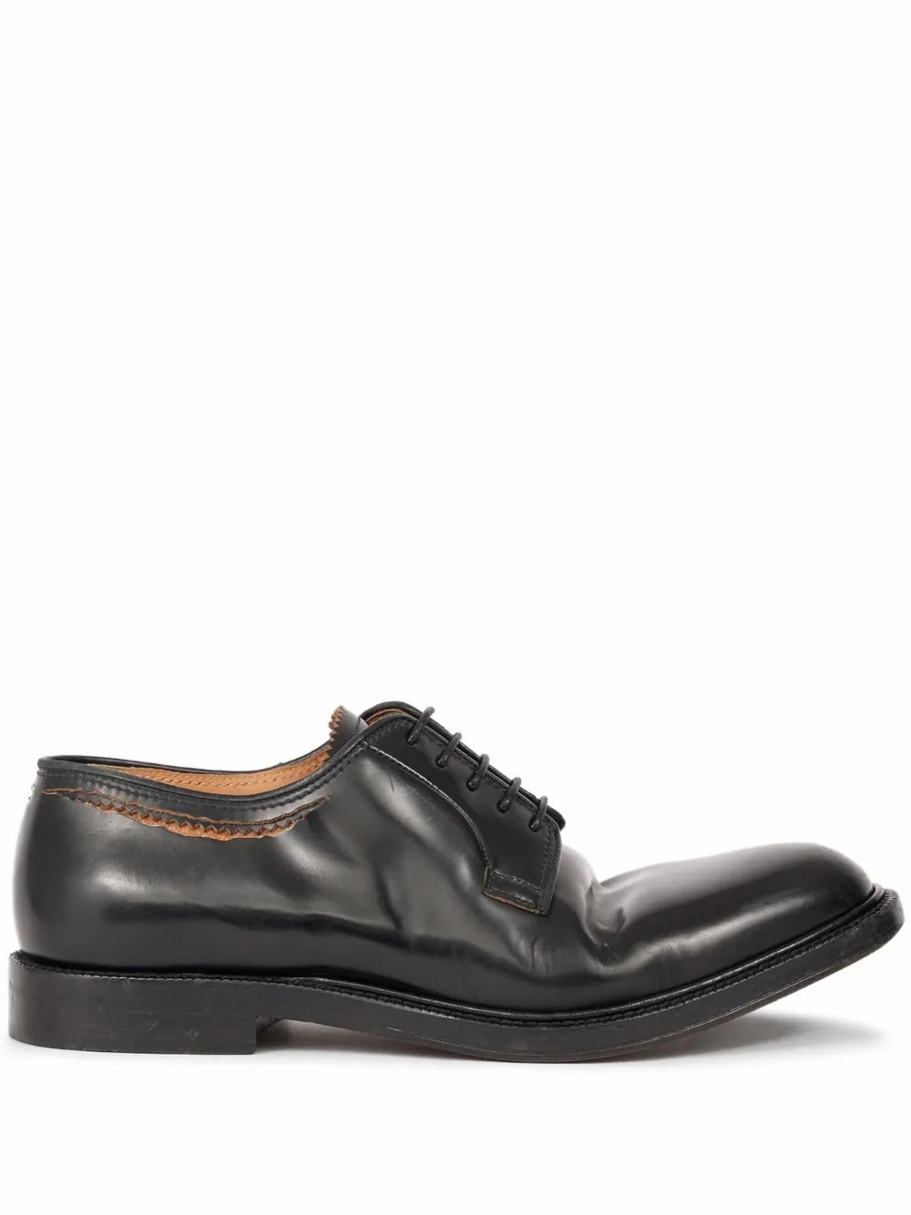 MAISON MARGIELA - Women Loved To Death Cut Lace-Up Shoes Flat Design Shoes