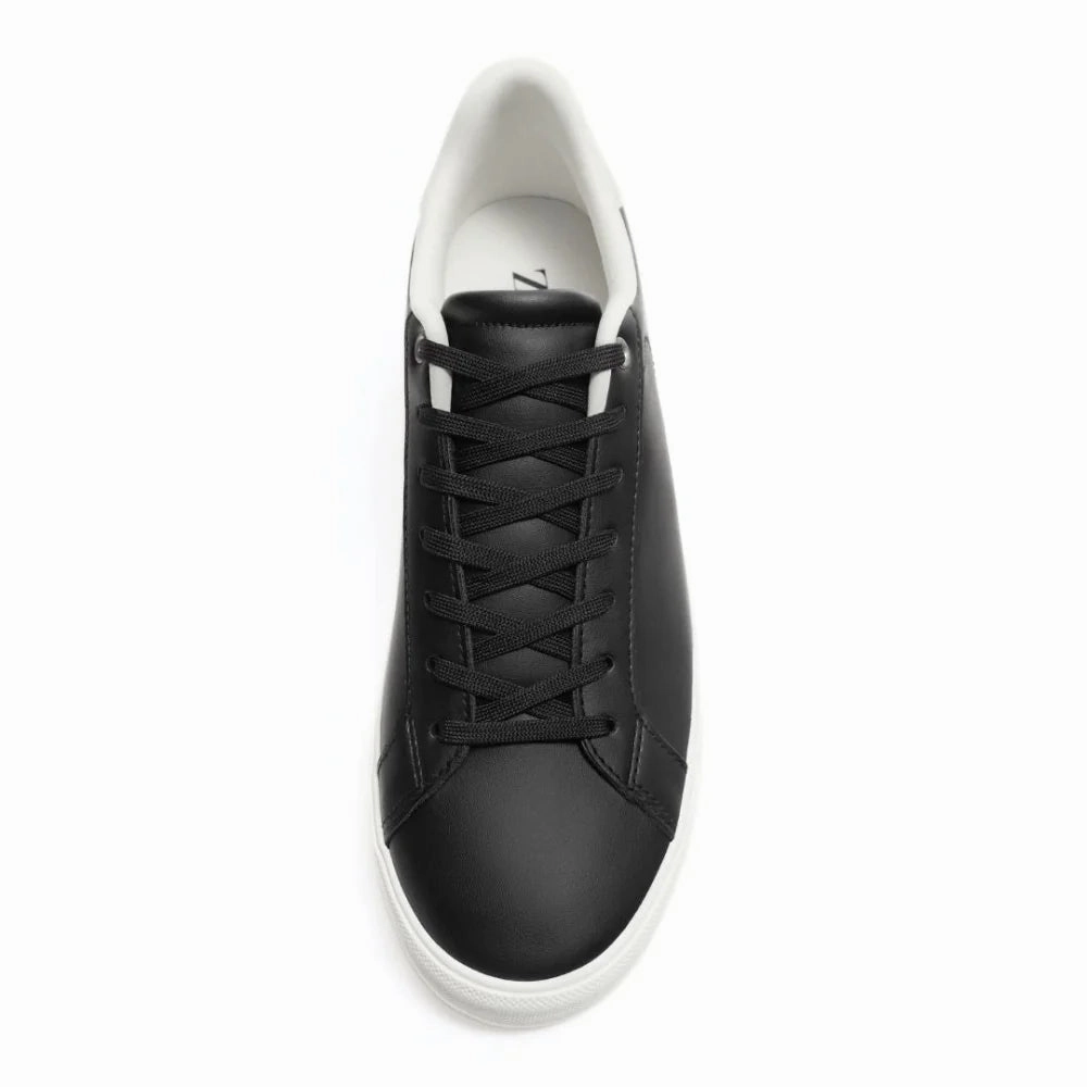 ZARA Basic Sneakers 2281-220-800-BLK Heel To Flat Shoes