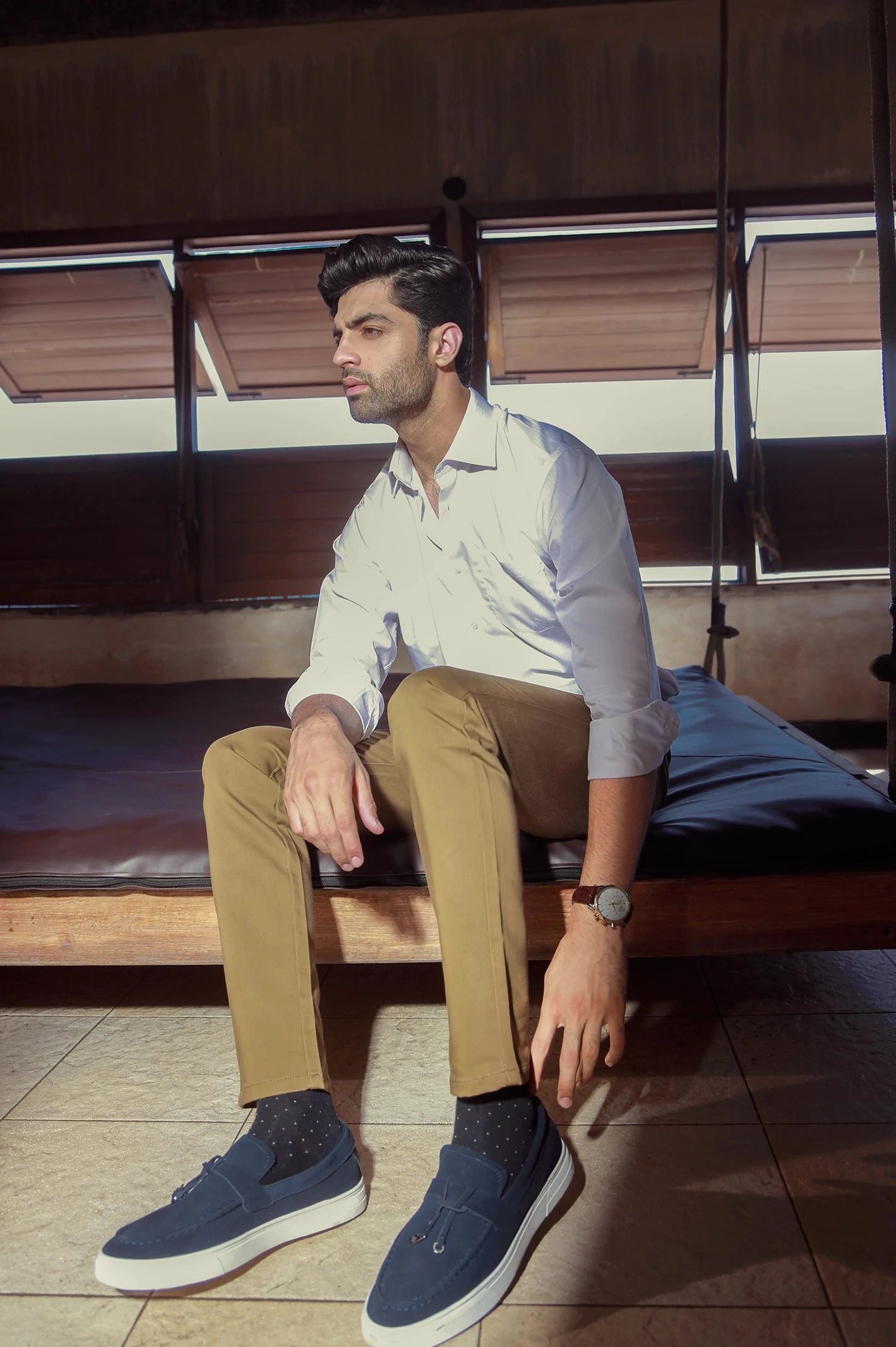 Barefoot Shoes Business Casual Suede Leather Tassel Loafers