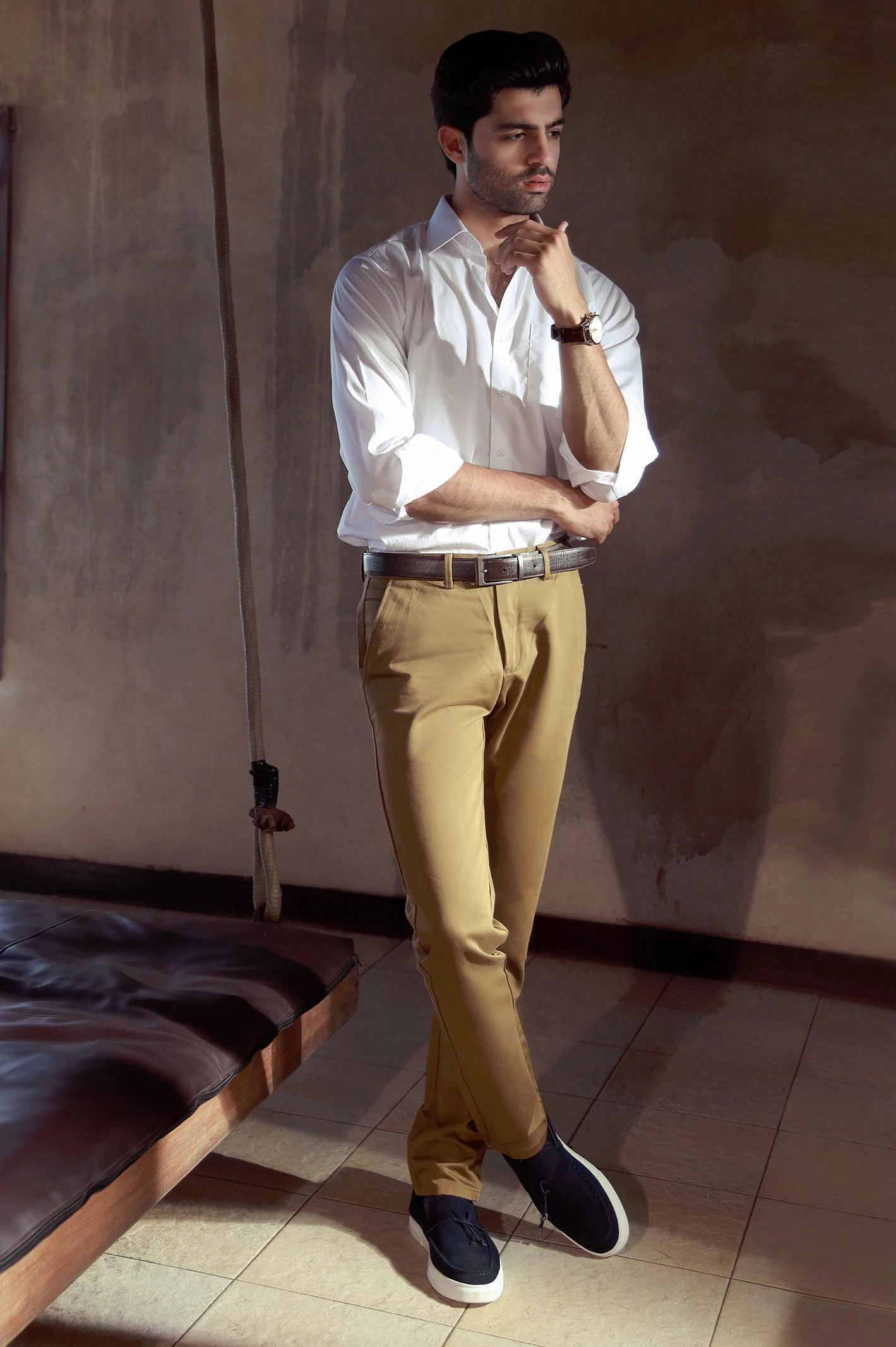 Casual Dress Shoes Slip-on Suede Leather Tassel Loafers