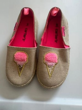 Soludos Flat Espadrilles Never worn Carters Ice Cream Espadrilles  9 (Lil' Kid)