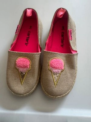 Never worn Carters Ice Cream Espadrilles  9 (Lil' Kid) Gucci Espadrilles Platform