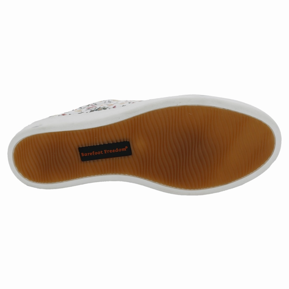 Merrell Casual Shoes Drew Ruby White Floral Canvas Sneaker (Women's)