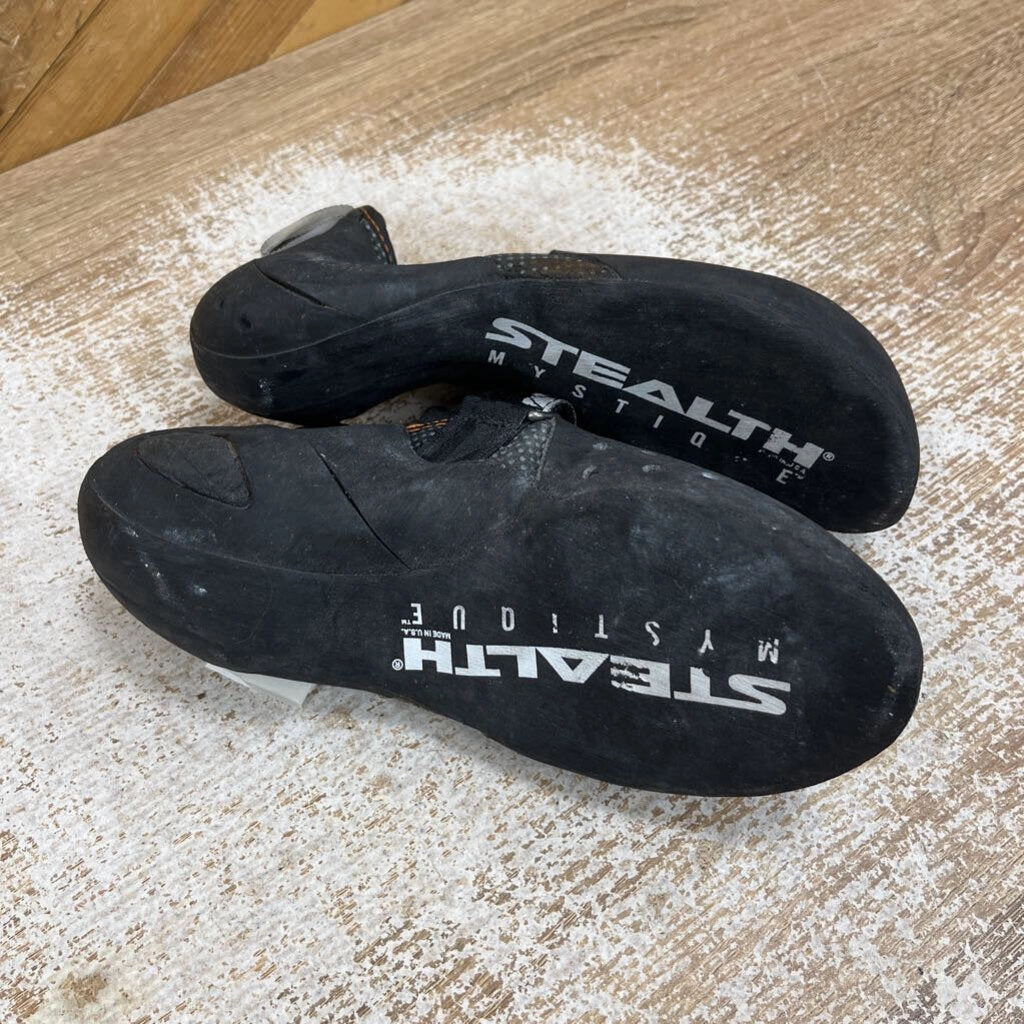 Evolv Supra Climbing Shoes Five Ten - 5.10 Climbing Shoes - MSRP $120: Black/White/Orange-unisex-8.5
