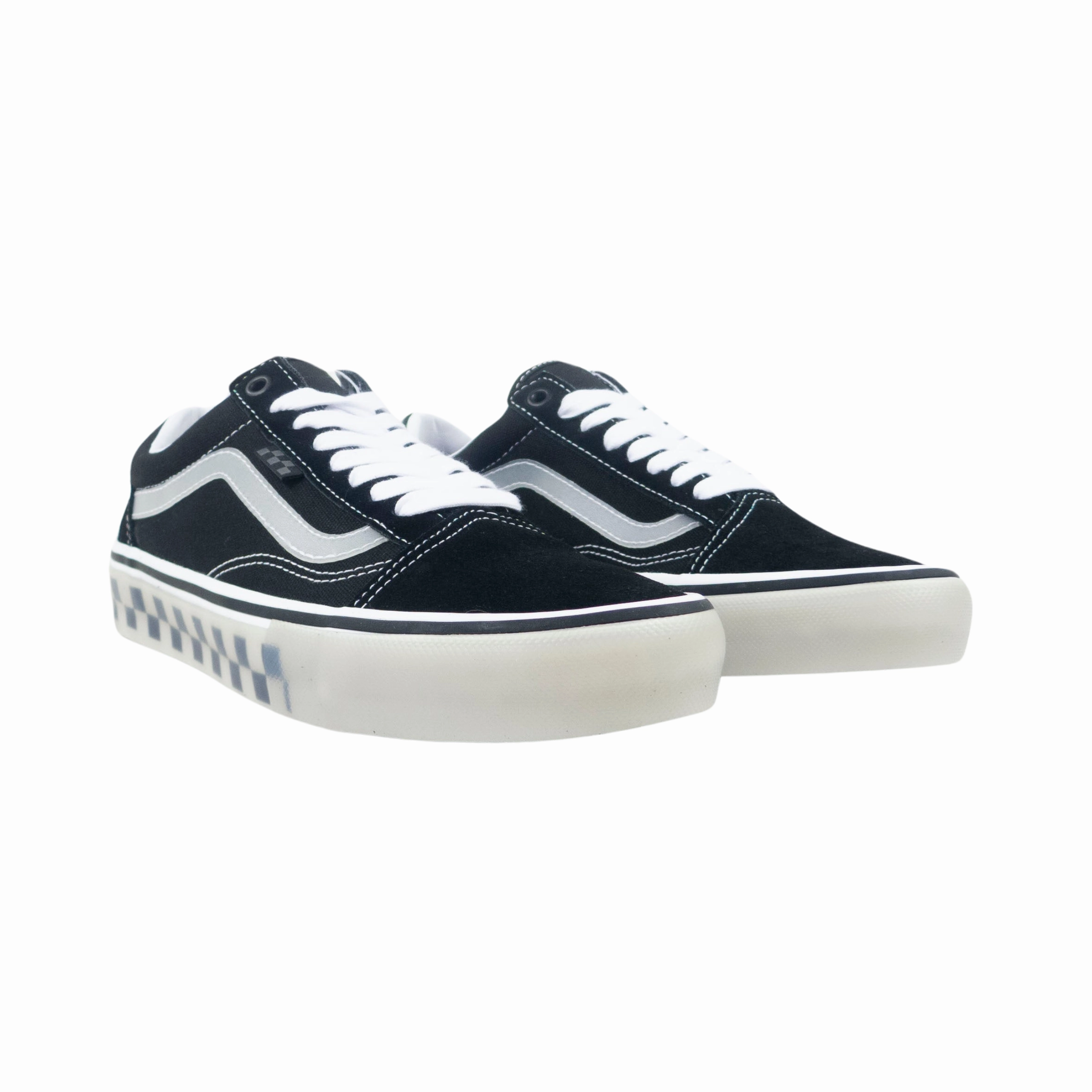Skate Vs Shoe Size Vans Skate Old Skool Shoes - Translucent Rubber Black / Clear