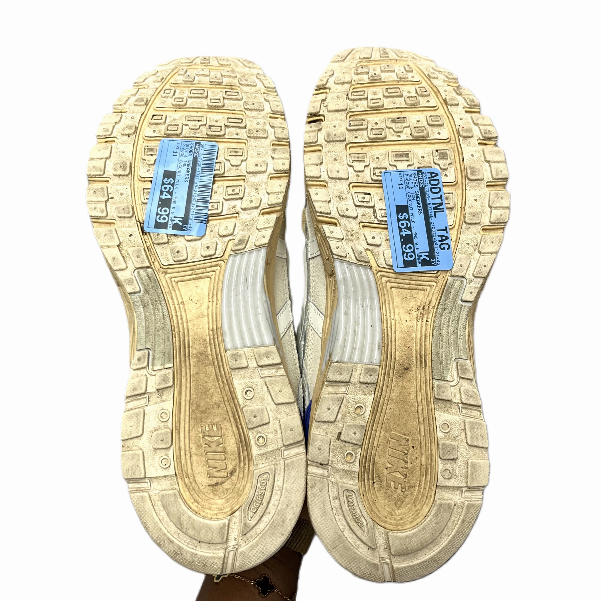 Asics Sprint Shoes Shoes Sneakers By Nike In Blue & Tan, Size: 11