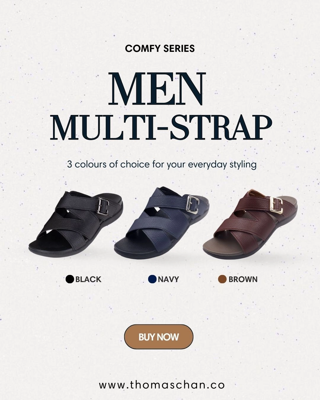Men Multi Straps Buckle Sandals [Comfy Health Series][ODD SIZES LEFT] Champion Rally Future Mid Casual Shoes
