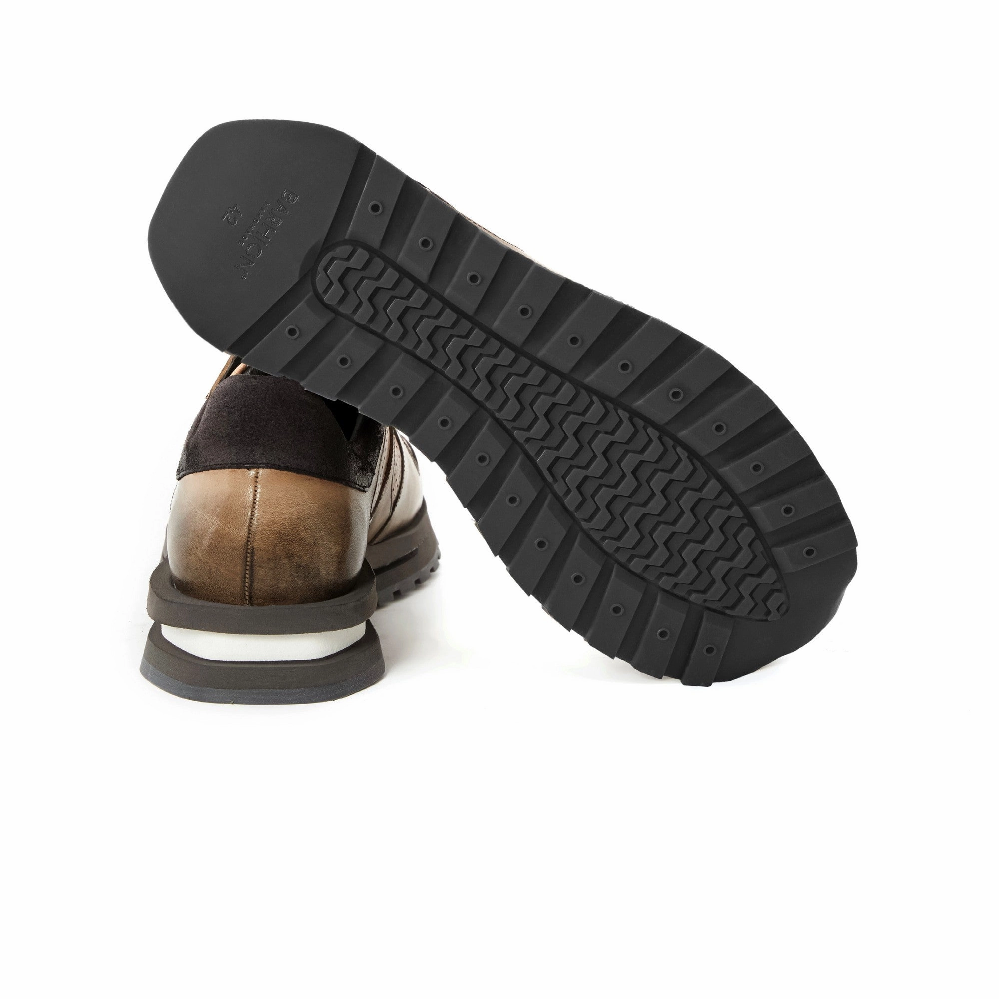 Men's Calf Leather Handmade Sneakers M8013 Air Force 1 Lv8 Se Suede Casual Shoes