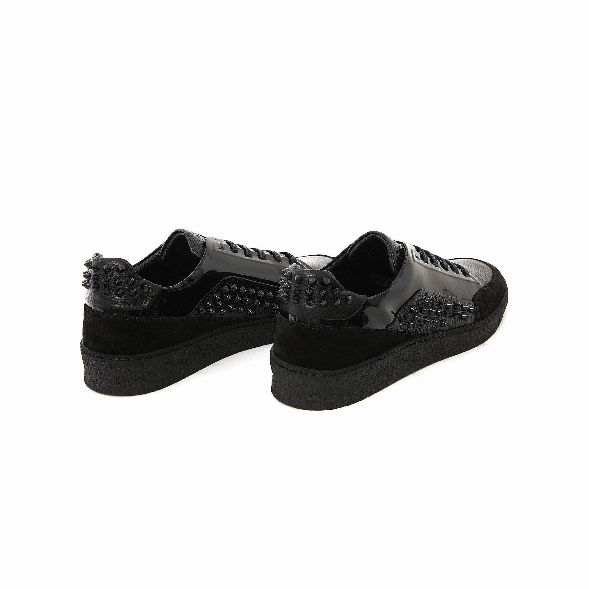 Melissa Shoes Men's Calf Leather Handmade Sneakers M8032