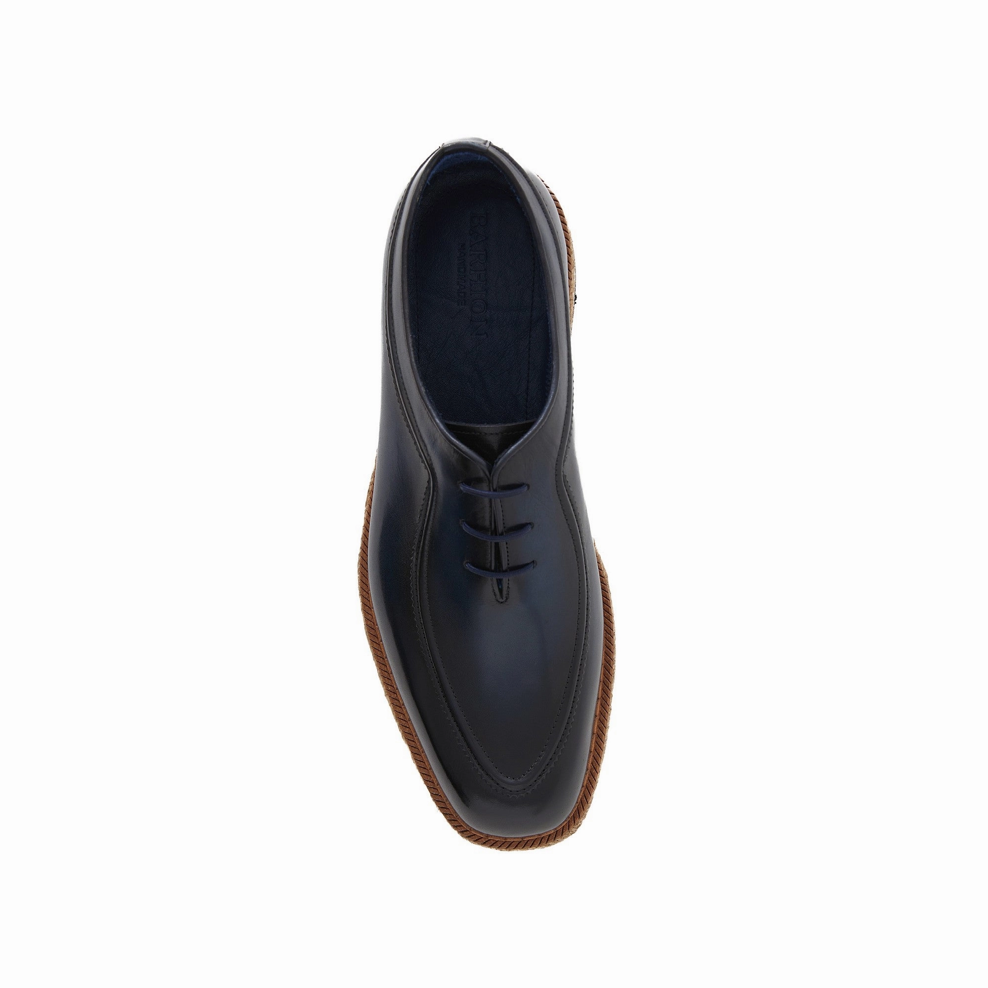 Casual Dress Shoes With Suit Men's Calf Leather Lace Up Handmade Oxford M7028