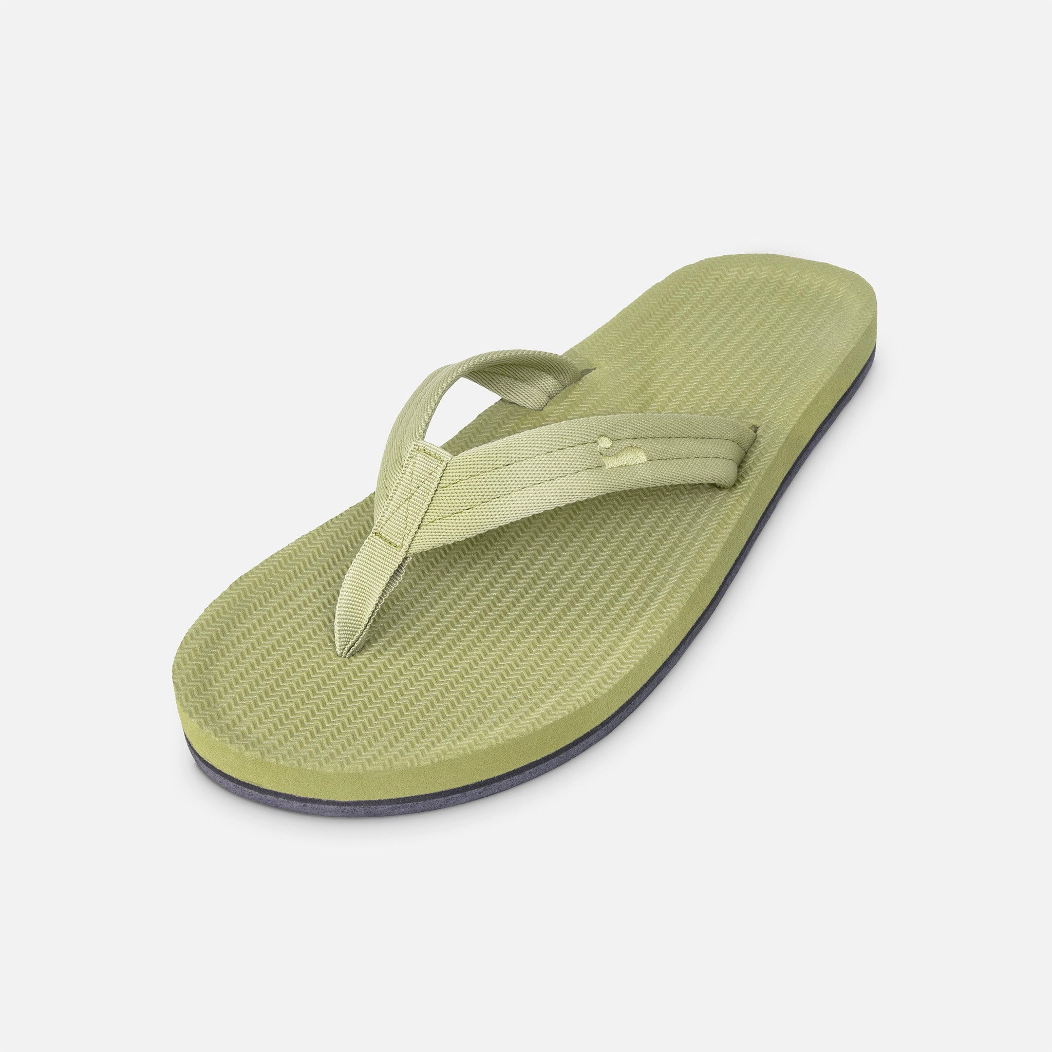 Men's Easy Living Flip Flops Matcha Top Of Foot Pain After Wearing Flip Flops