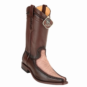 Men's King Exotic Genuine Elephant Boots European Toe Handcrafted Oryx (477bd7011) Quarry Boots