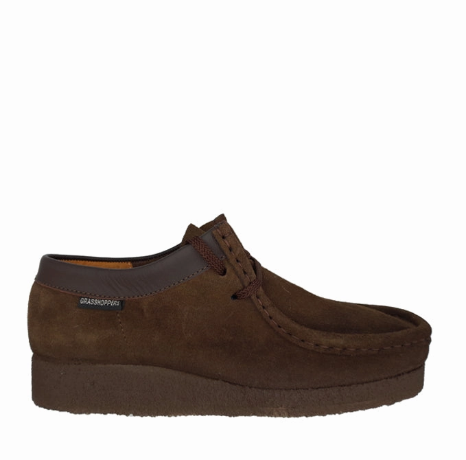 1 Mid Se Casual Shoes Mens Grasshoppers Denver Suede Moccasins  Dark Brown Casual Shoes South Africa