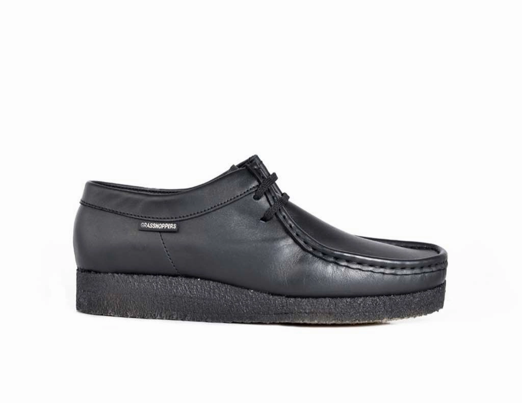 Mens Grasshoppers, Denver/Taylor, Casual Black Lace Up Various Types Of Casual Shoes Fit