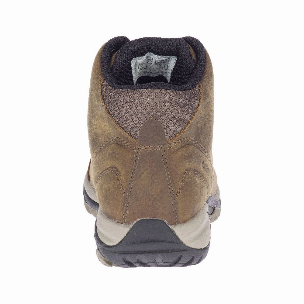 Merrell Women's Siren Traveller 3-Mid Waterproof Boot- Brindle / Boulder Waterproof Casual Walking Shoes