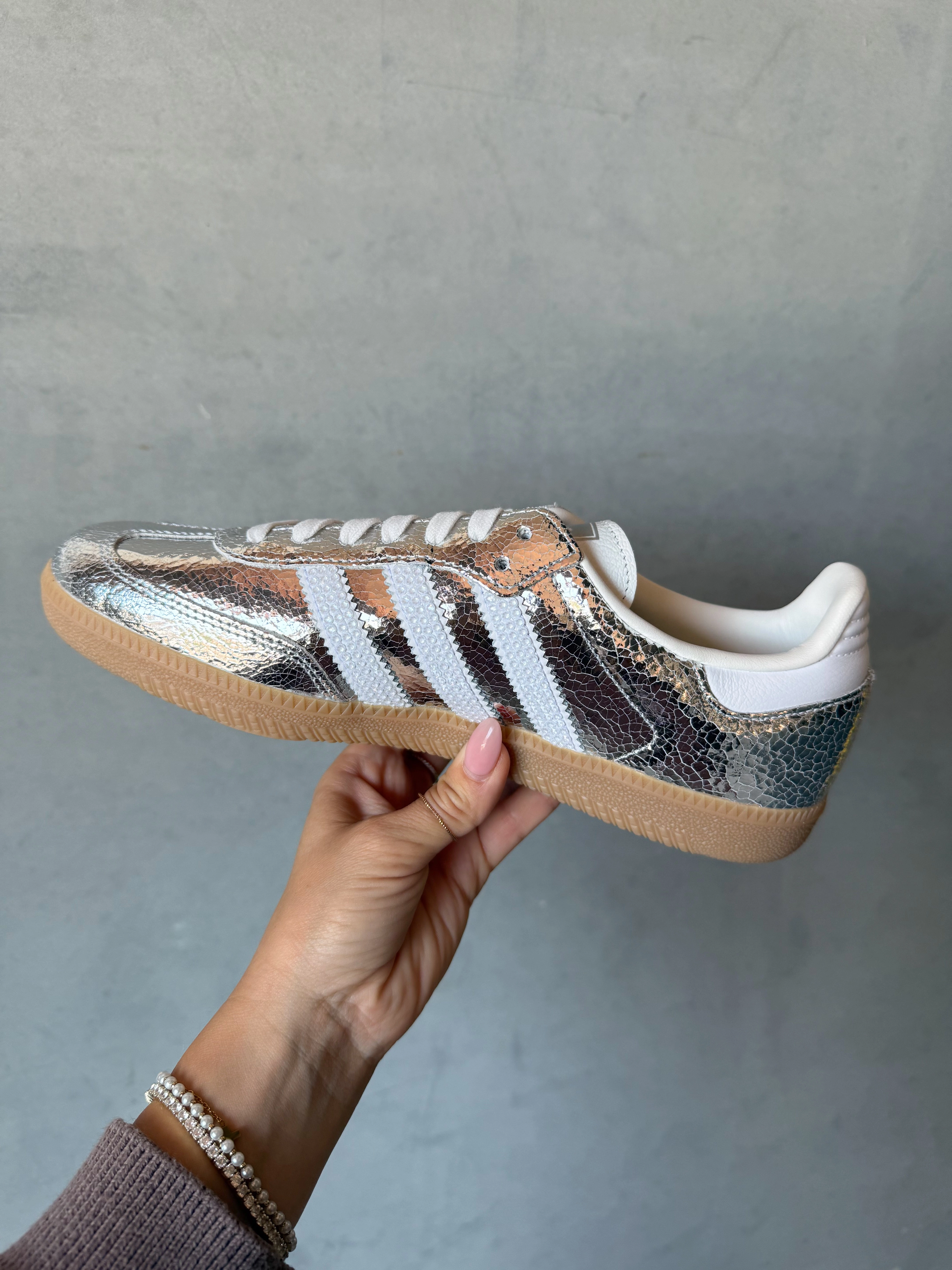 Metallic Swarovski Adidas Original Samba OG Adidas Originals Ultraboost Running Shoe