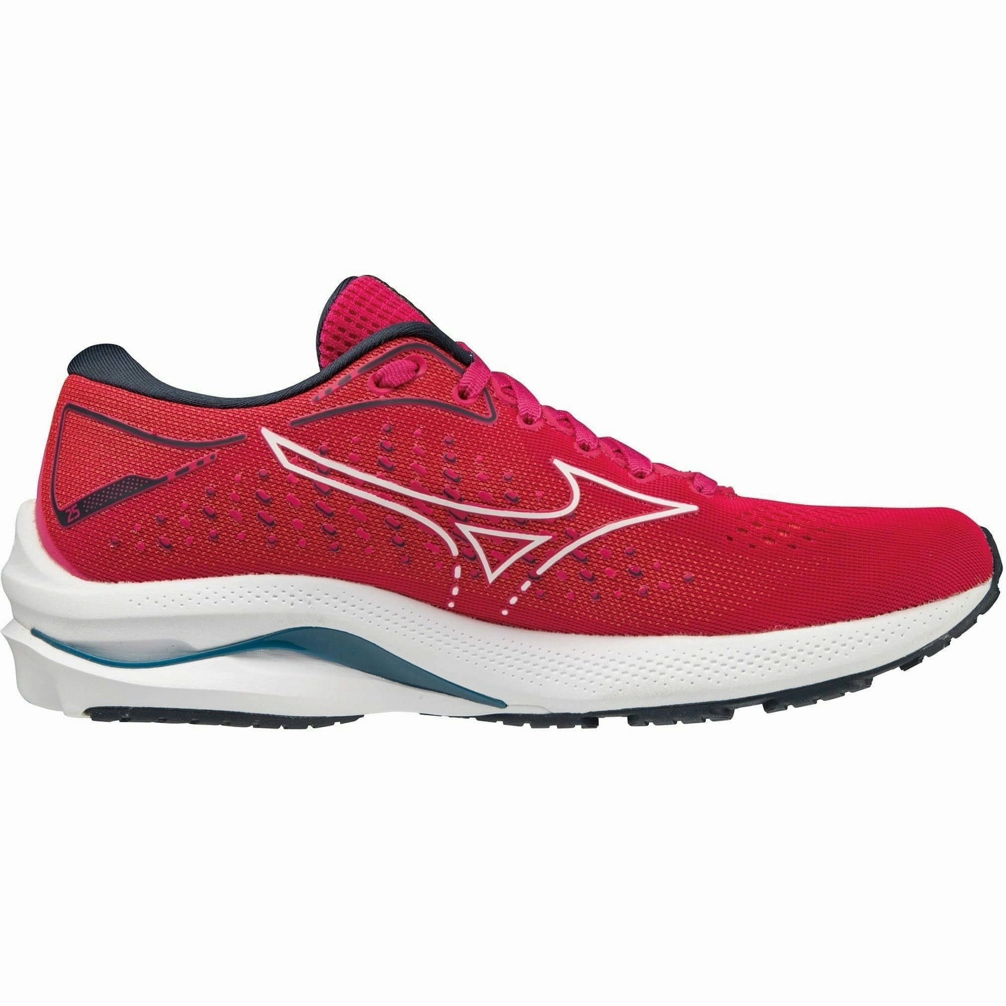 Running Shoe Store Austin Mizuno Wave Rider 25 Womens Running Shoes - Pink