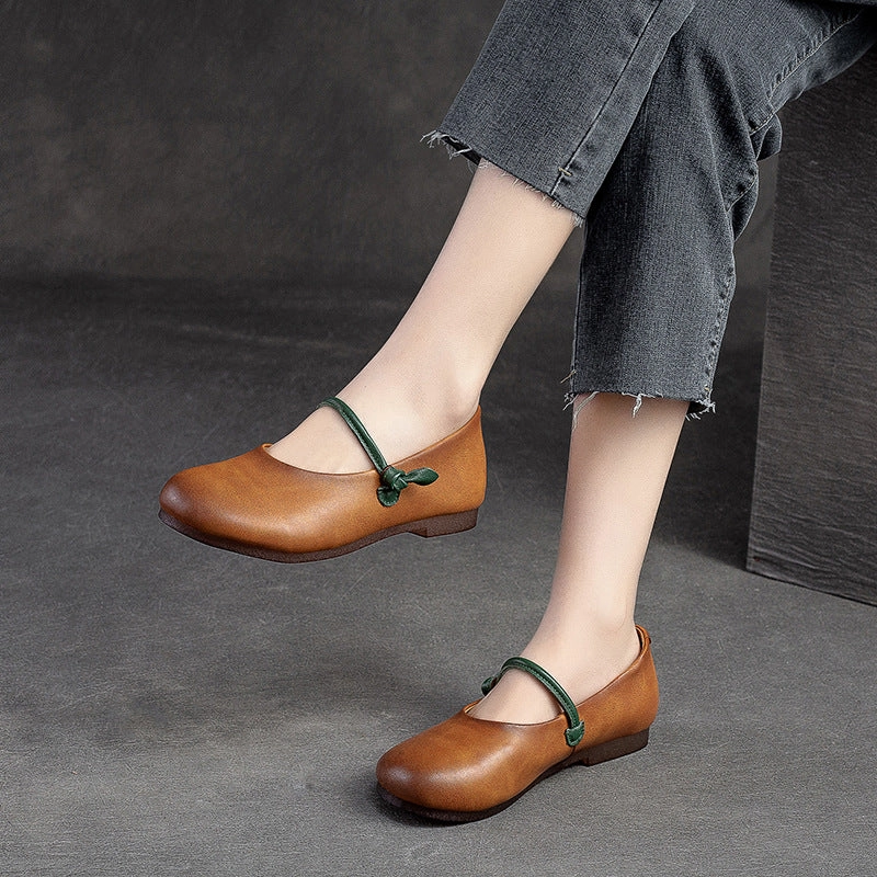 Women Retro Leather Soft Comfort Casual Flats Nike Air Force 1 Fontanka Casual Shoes