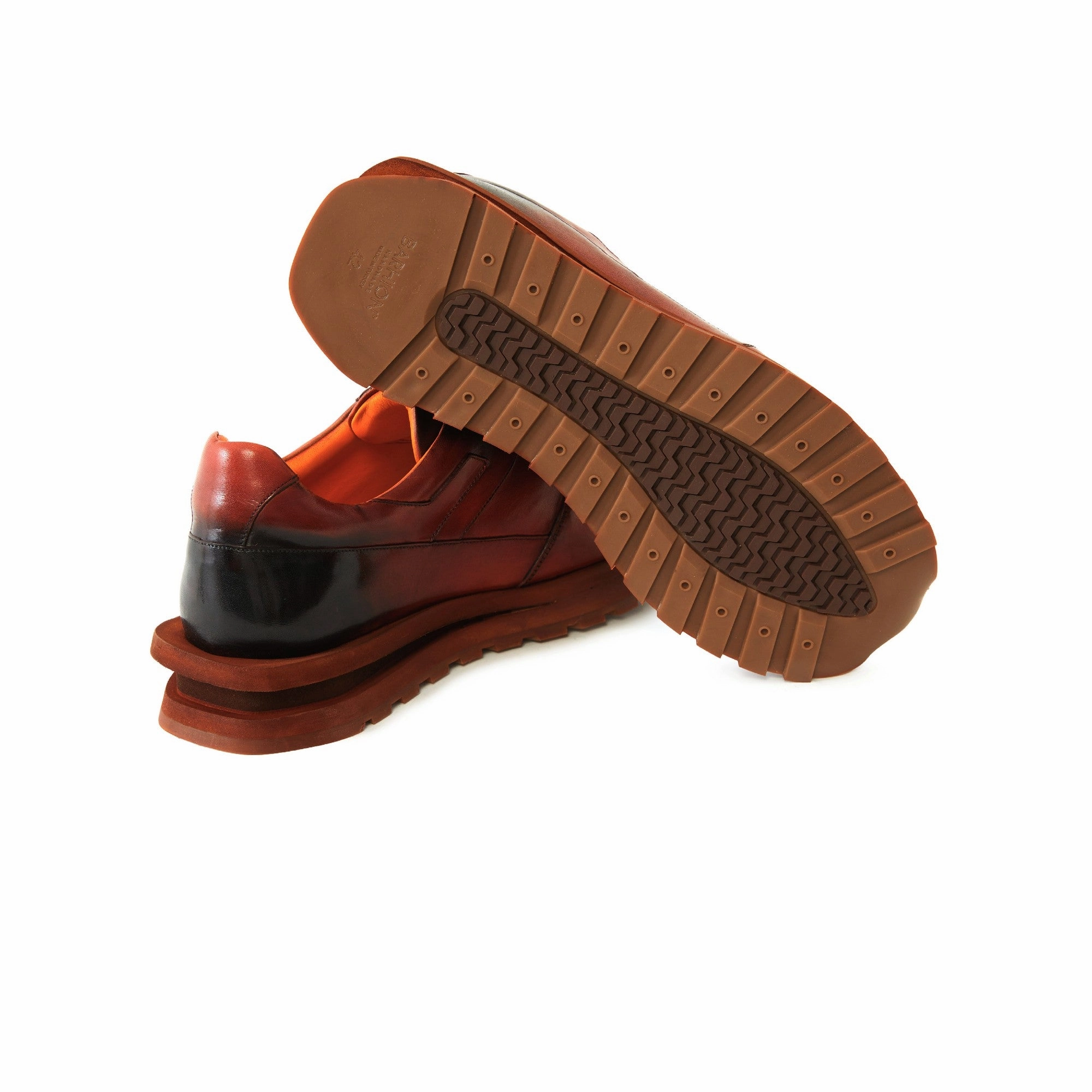 Men's Calf Leather Handmade Sneakers M8015 Casual Best Dress Shoes