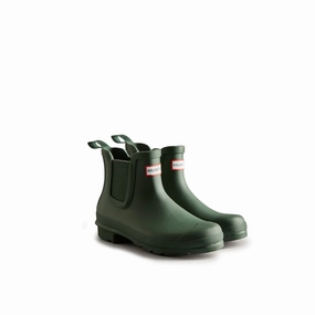 Hunter Women's Original Chelsea Boots - Hunter Green Spiked Golf Shoes