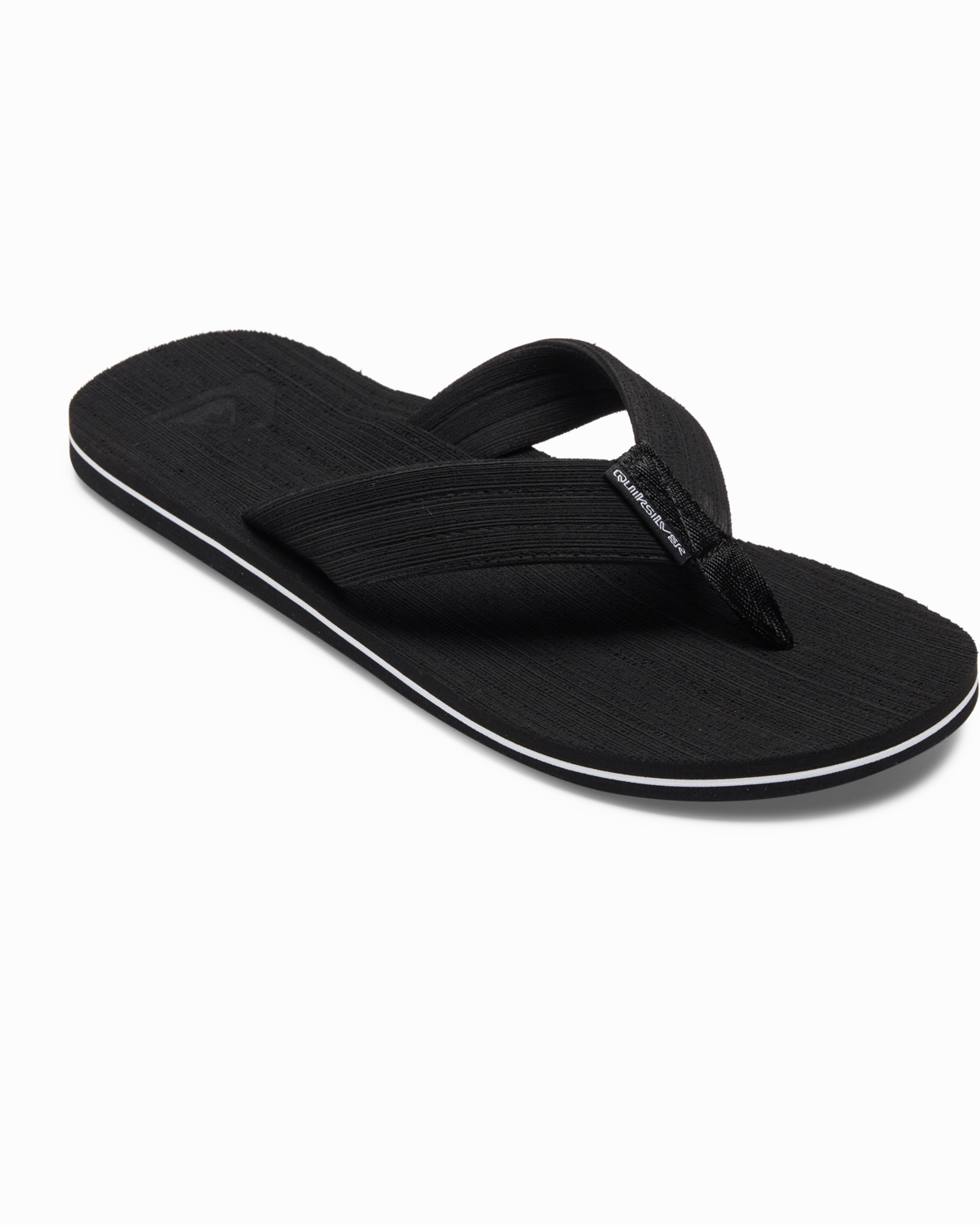 Flip Flops With Traction Molokai Layback Textured Flip Flops in Black, White & Black
