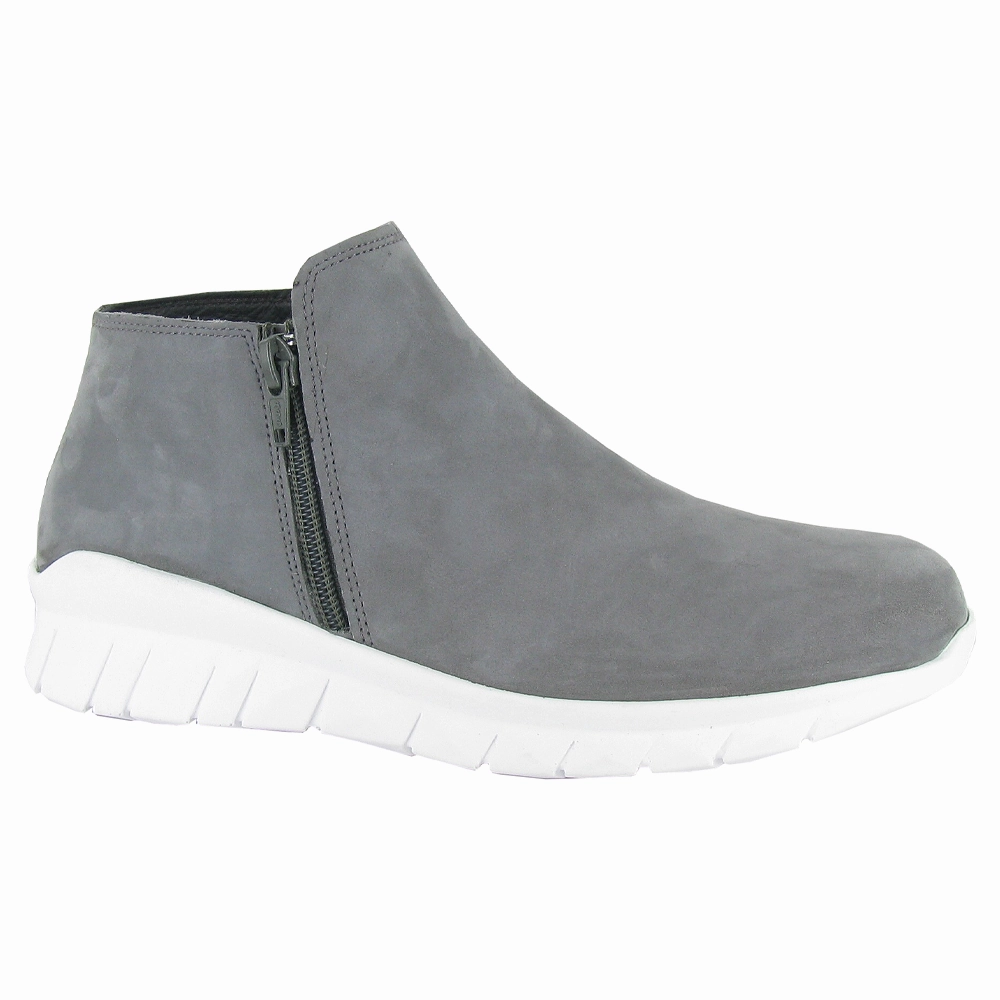 Naot Zodiac Shootie Smoke Grey Nubuck (Women's) Large Size Casual Shoes