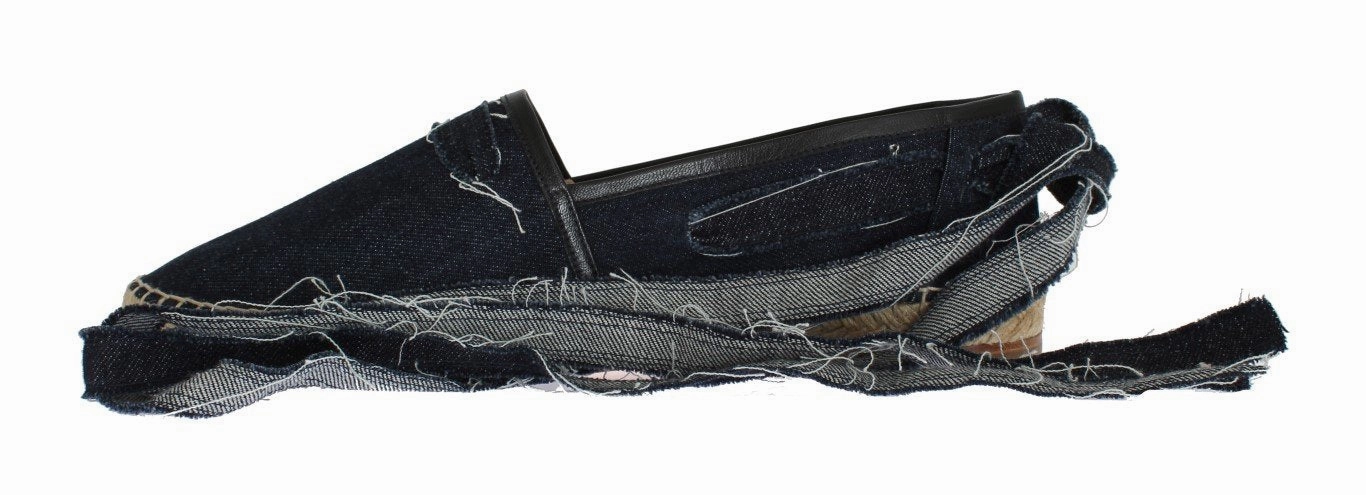 Blue Denim Strap Loafers Espadrilles Espadrillas Decathlon