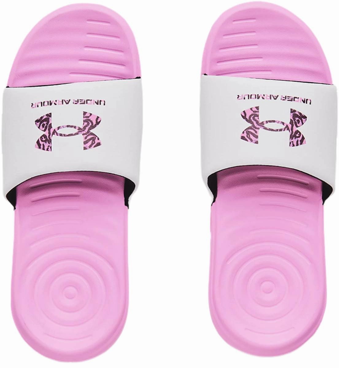 Under Armour Girls' Ansa Graphic Slides Flip Flops Plantar Fasciitis
